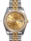 NEW Đồng hồ Rolex datejust K18YG kim cương 116243G
